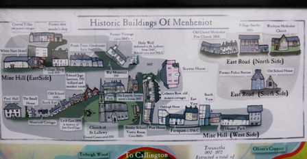 Menheniot map zoomed